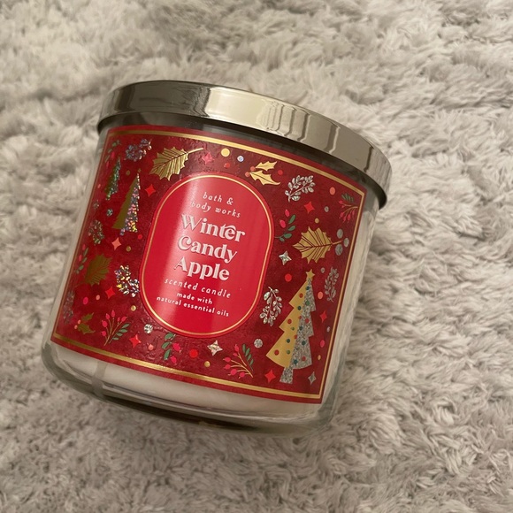 BBW candles limited edition winter candy 🍭 apple 🍎 - Picture 5 of 5